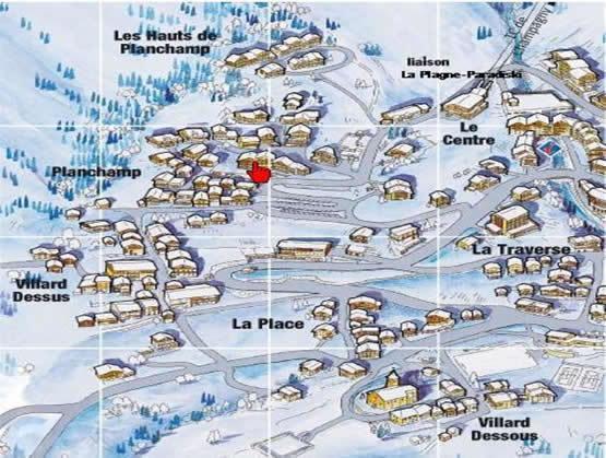 Champagny Ski Studio - Le Dahut La Plagne Exteriör bild